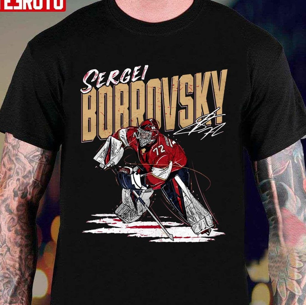 Sergei Bobrovsky Chisel Hockey Unisex T-Shirt