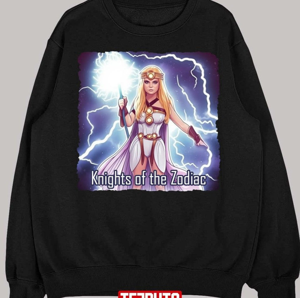 Athena Thunders Pegasus Seiya Knights Of The Zodiac Unisex T-Shirt