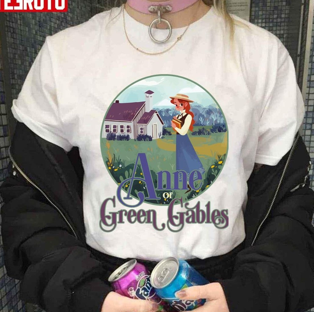 Avonlea Anne Of Green Gables Town Vintage Art Unisex Sweatshirt