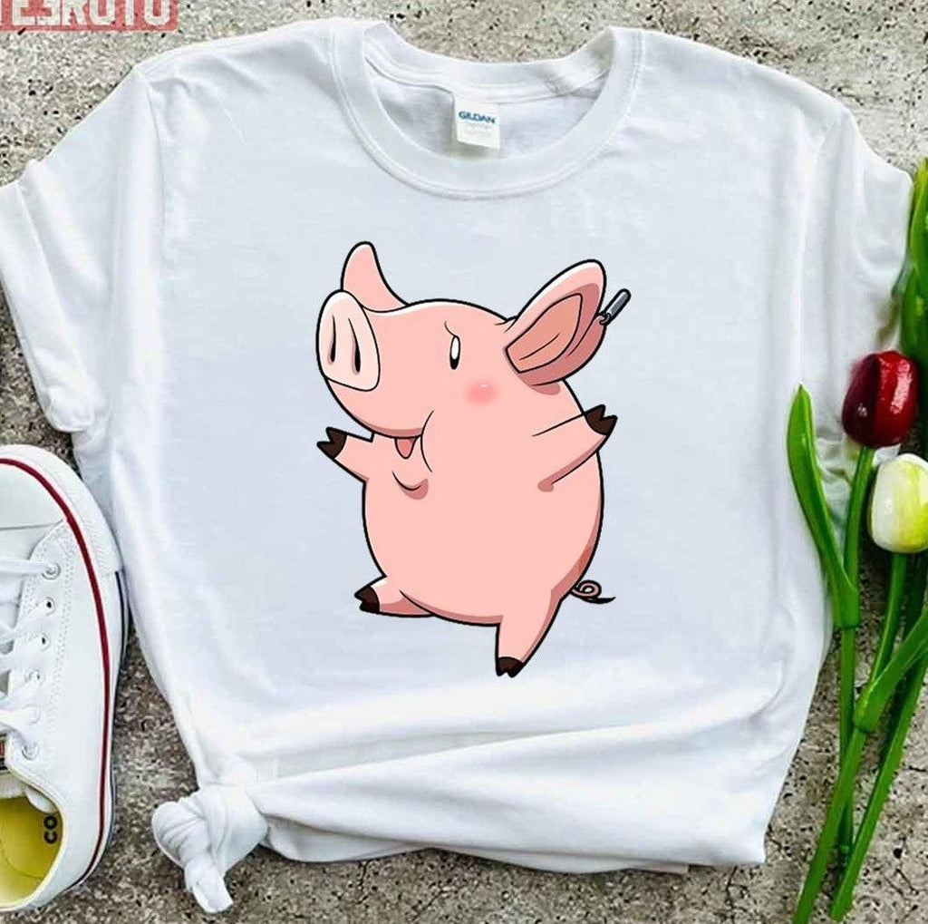 Pig Cute Anime Character Seven Deadly Sins Unisex T-Shirt