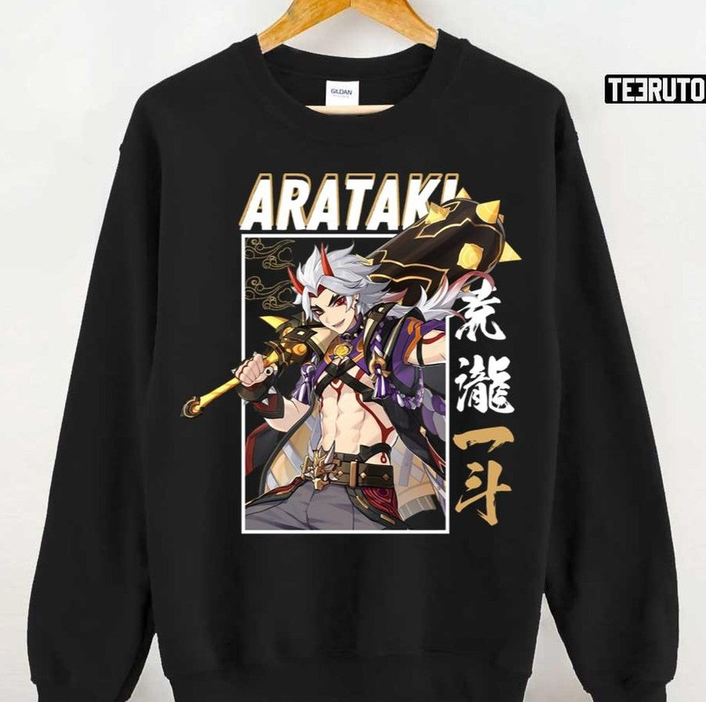 Anime Arataki Itto Genshin Impact Unisex T-Shirt