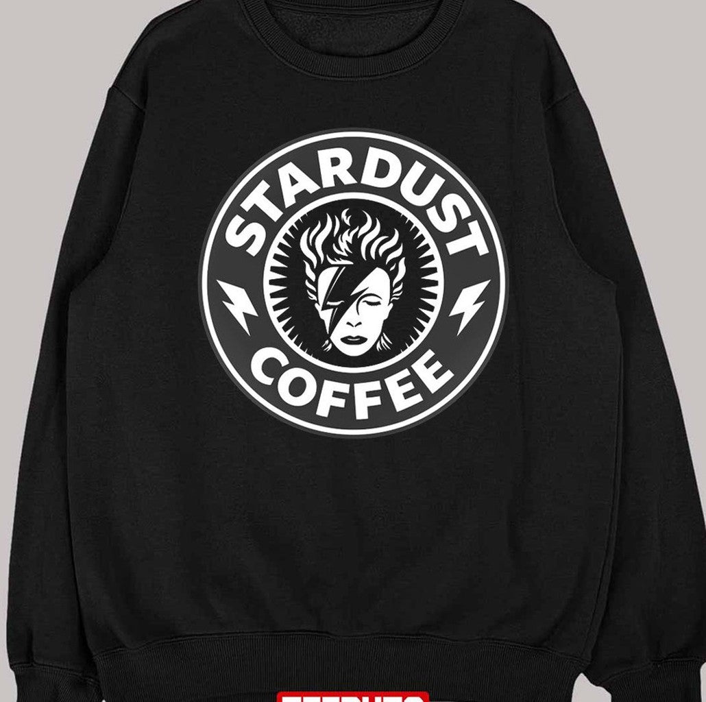 Stardust Coffee David Bowie Unisex Sweatshirt
