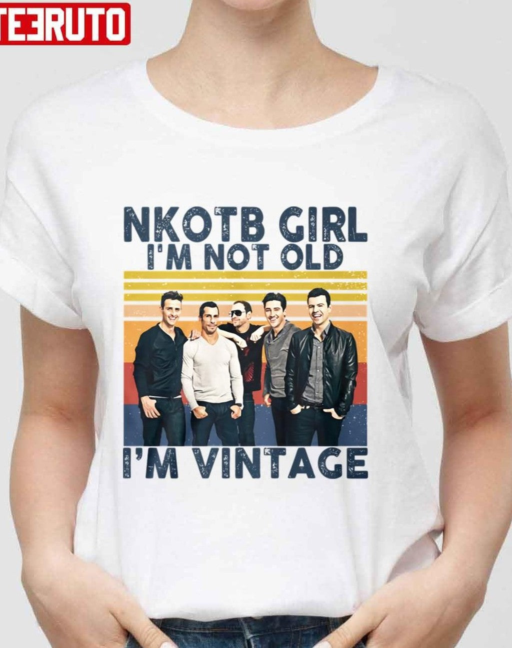 NKOTB Girl I'm Not Old I'm Vintage New Kids On The Block Unisex Sweatshirt