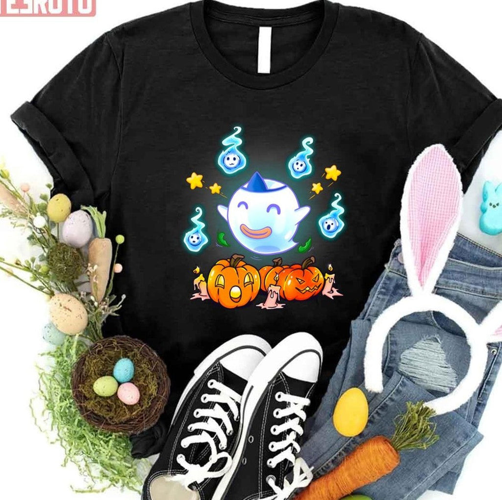 The Crossing Wisp Halloween Animal Crossing Unisex T-shirt