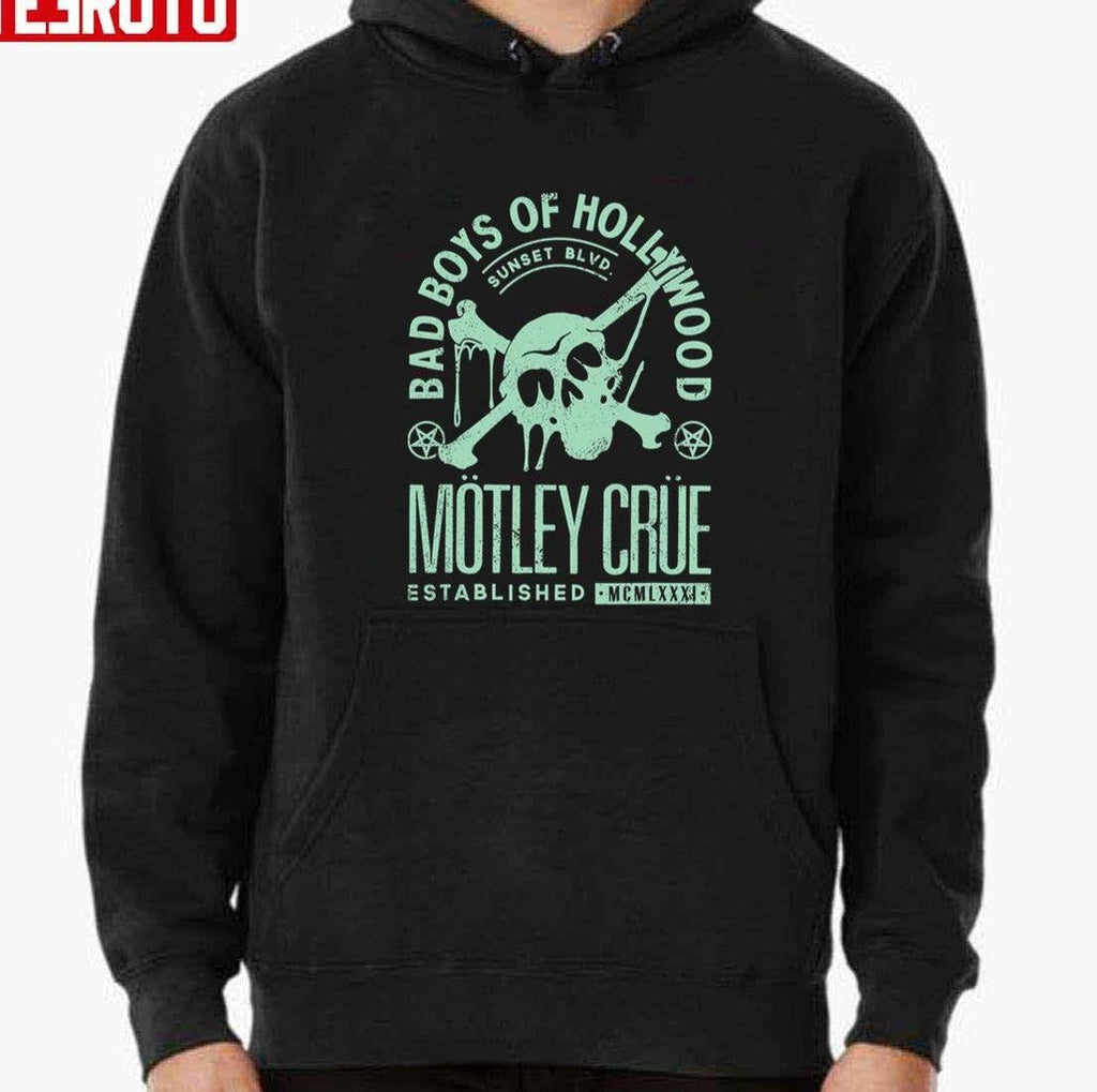 Bad Boys Of Hollywood Skull Mötley Crüe Unisex T-Shirt