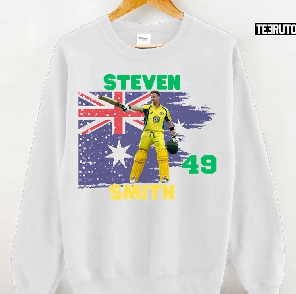 Steven Smith Australian Batter Cricket Unisex T-Shirt