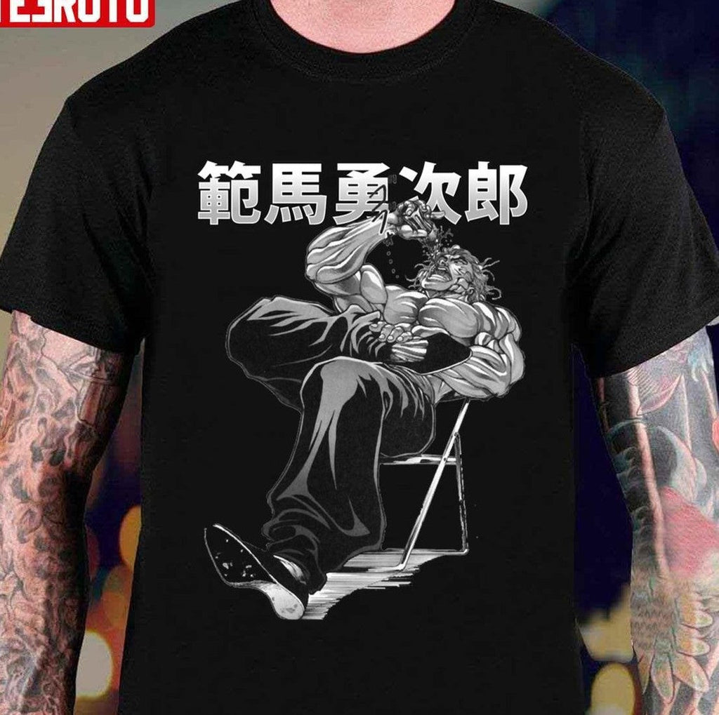 Art Of Yujiro Hanma Drinking Unisex T-Shirt
