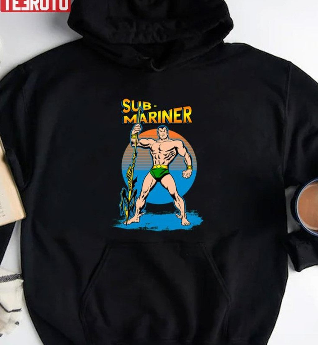 Sub-Mariner Namor Retro Vintage Unisex Sweatshirt