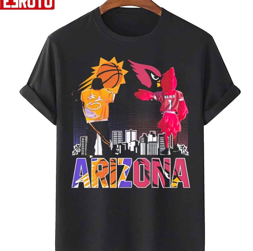 Arizona Phoenix Suns The Suns Gorilla Cardinals Mascot Unisex T-Shirt