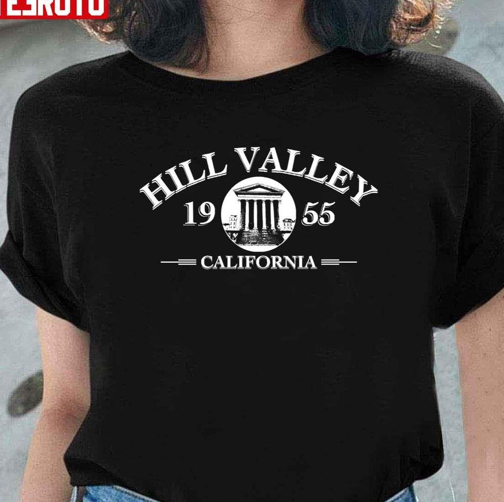 Back To The Future Hill Valley High School Unisex T-Shirt