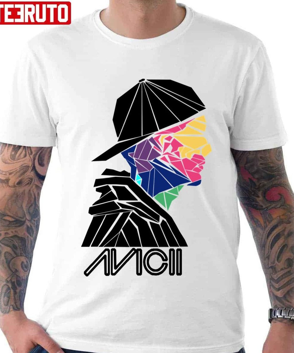 Avicii Colorful Logo Unisex T-shirt