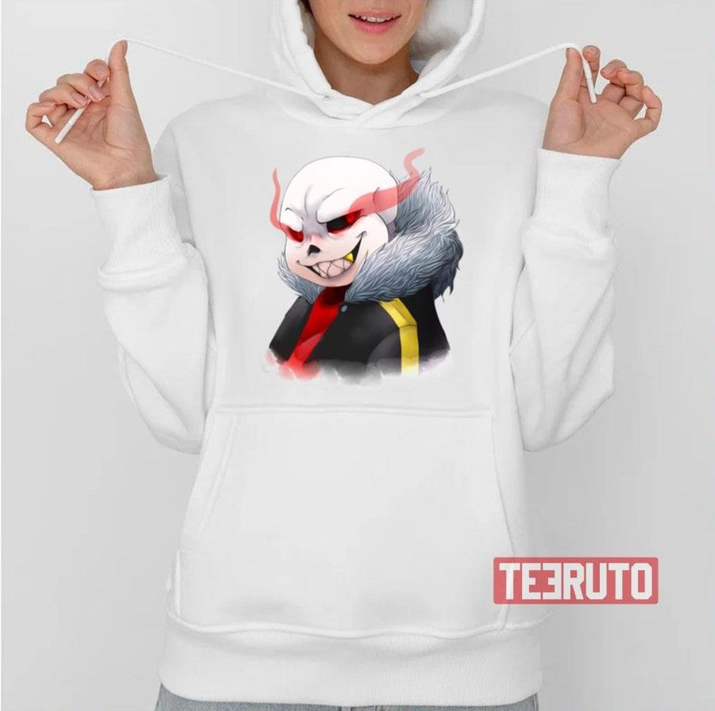 Scary Face Underfell Sans Undertale Cartoon Unisex T-Shirt