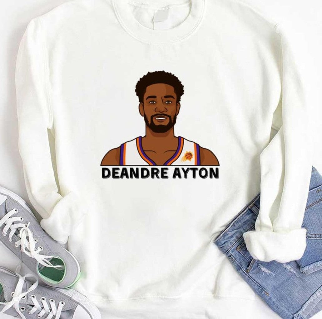 Artwork Of Deandre Ayton NBA Basketball Player Unisex T-Shirt