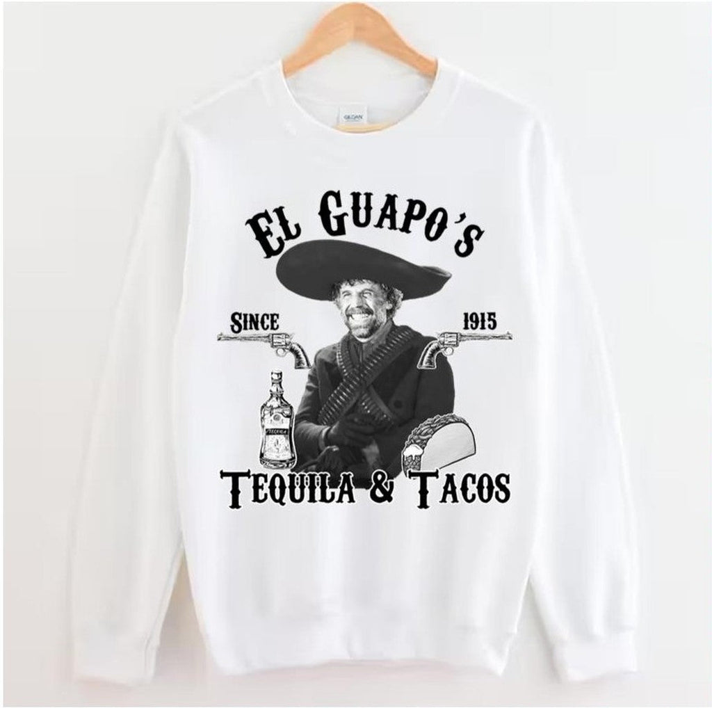 Tequila And Tacos Since 1915 Three Amigos Unisex Hoodie