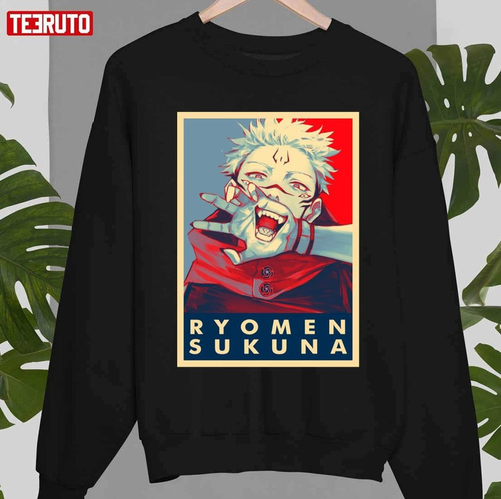 Ryomen Sukuna Jujutsu Kaisen Hope Style Unisex T-Shirt