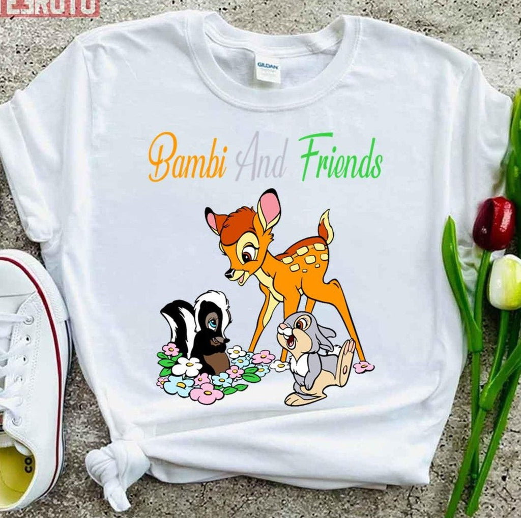 Bambi And Friends Adventures Series Bambi's Forest Friends Unisex T-Shirt