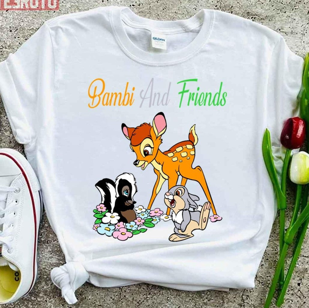 Bambi And Friends Adventures Series Bambi's Forest Friends Unisex T-Shirt