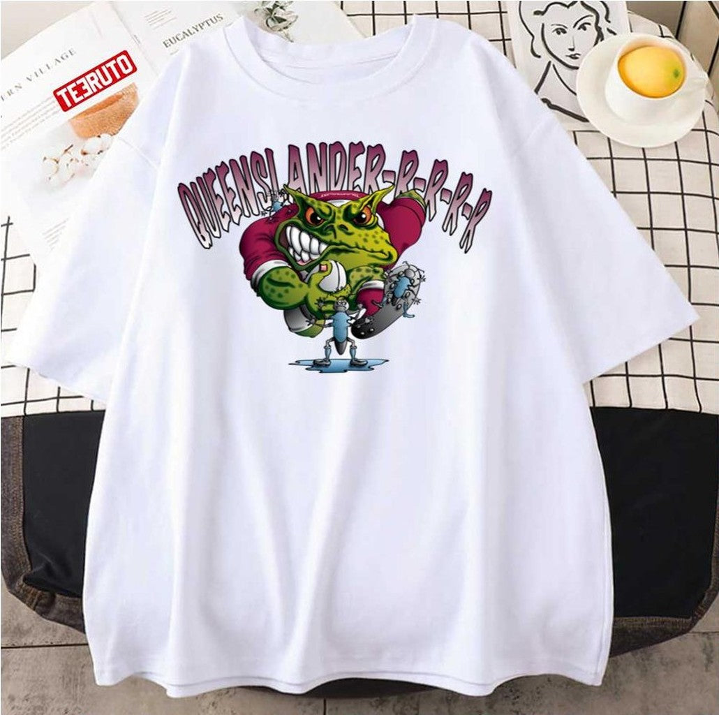 Qld Toad Sacry Mascot Rugby Unisex T-Shirt