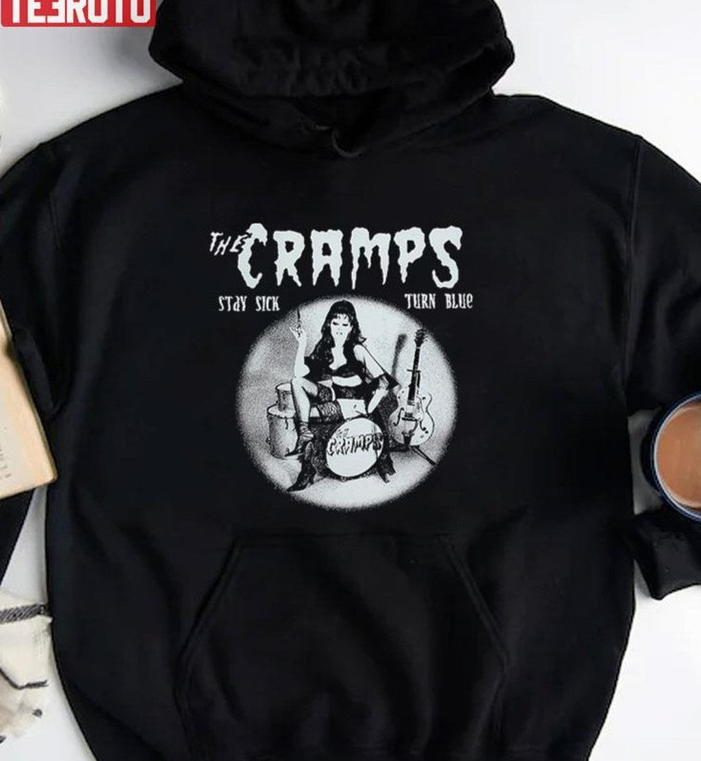 Stay Sick Turn Blue The Cramps Band Unisex T-Shirt