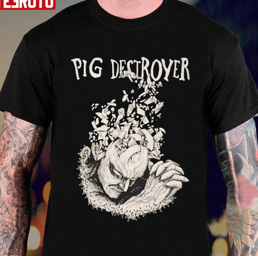 Pig Destroyer Jef Whitehead Art Unisex T-shirt