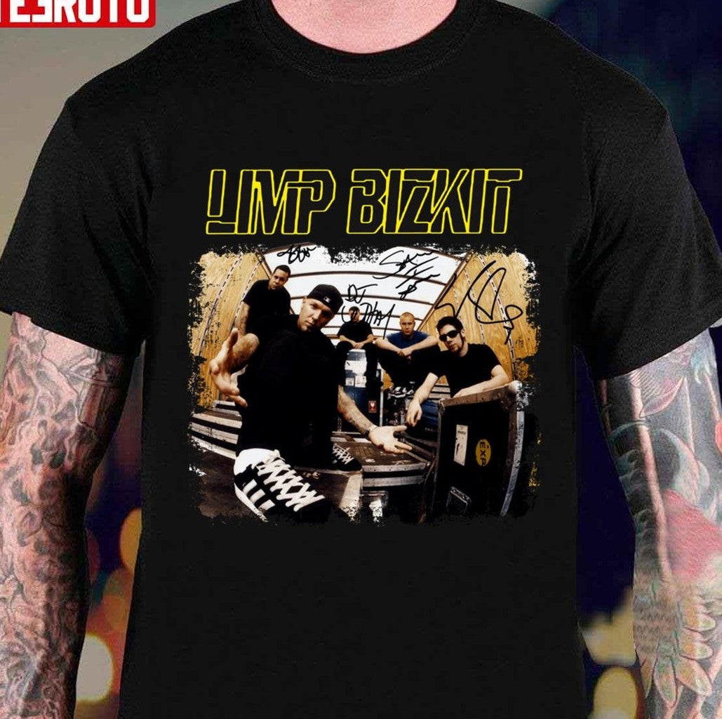 Nu Metal Genre Limps Bizkits Art Music Legend 80s Limited Design Unisex T-Shirt