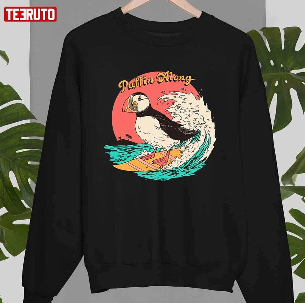 Puffin Along Unisex T-Shirt