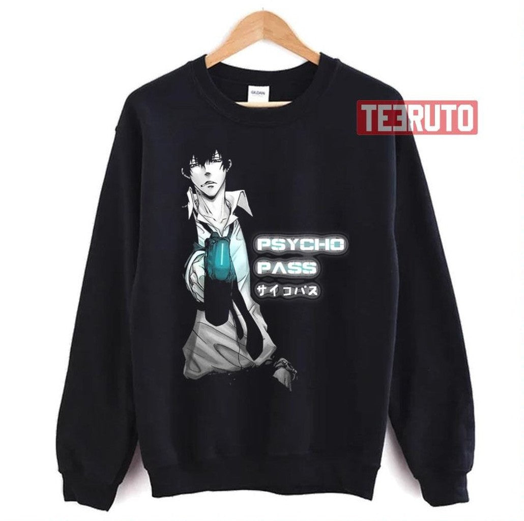 Shinya And Dominator Psycho Pass Unisex Sweatshirt