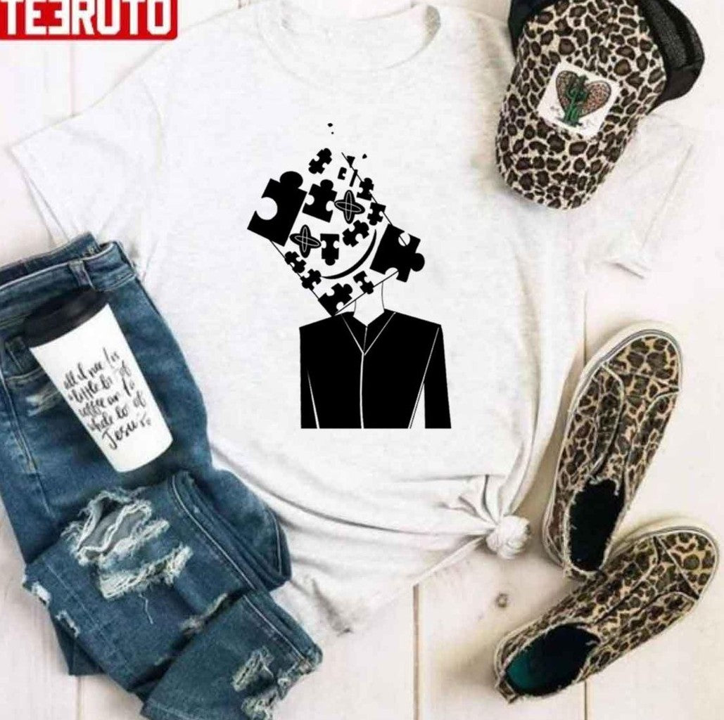 Black Design Marshmello Unisex Hoodie