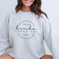 Feeling Kinda IDGAF-Ish Sweatshirt, Funny Sweatshirt, Sarcastic Gift Shirt Full Color Print