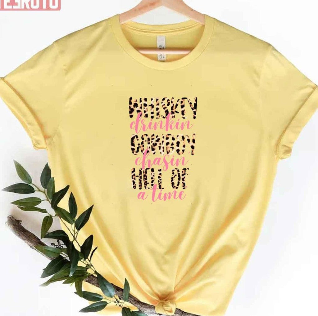 Pink And Cheetah Play Something Country Brooks N Dunn Unisex T-Shirt