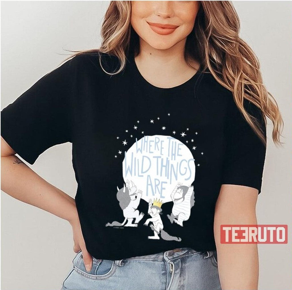 Moon &amp; Stars Where The Wild Things Are Unisex T-Shirt