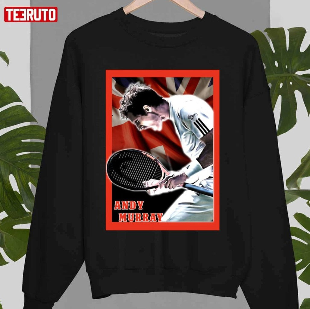 Tennis Player Andy Murray Unisex T-shirt