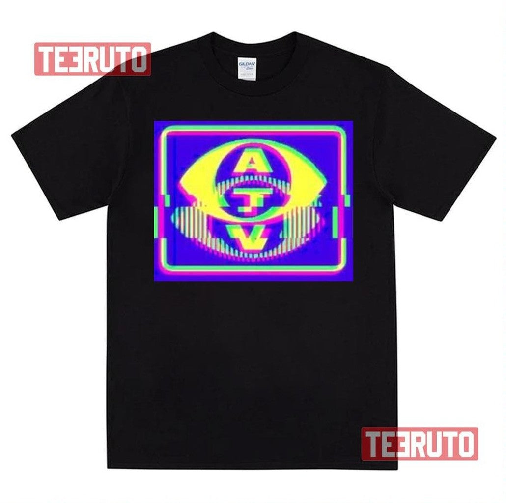 Atv Glitch Logo Unisex T-Shirt