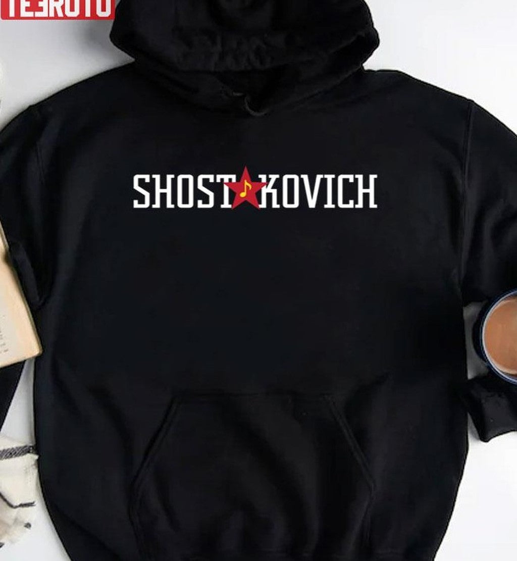 Shostakovich For Dark Backgrounds Unisex T-Shirt