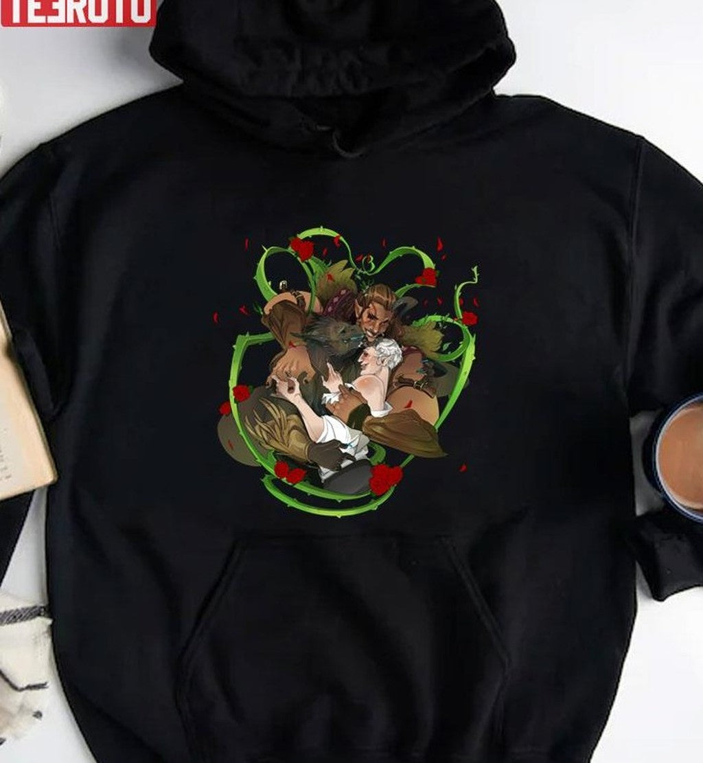 Astarion And Halsin Sandwich For A Patron Unisex T-Shirt