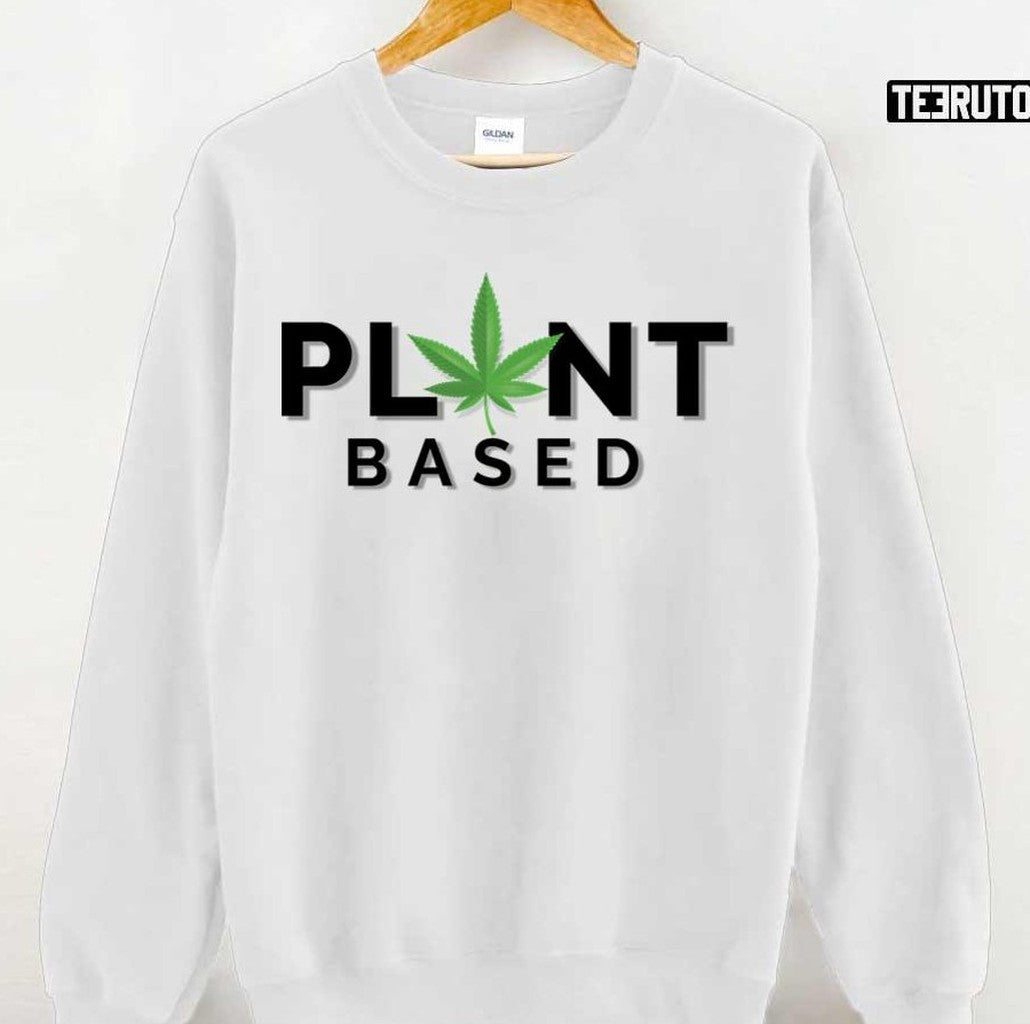 Plant Based Happy 420 Vegan Happy 420 Unisex T-shirt