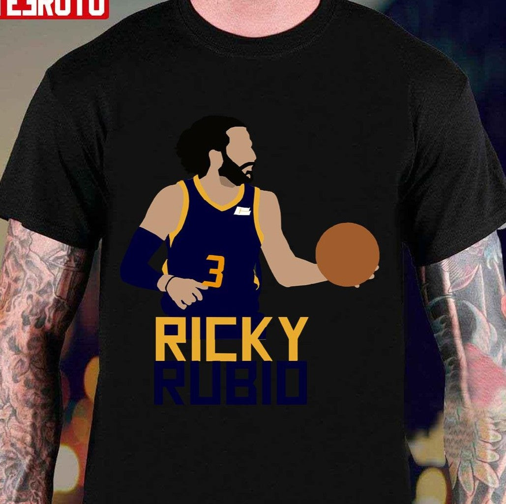 Ricky Rubio Utah Jazz Unisex T-Shirt