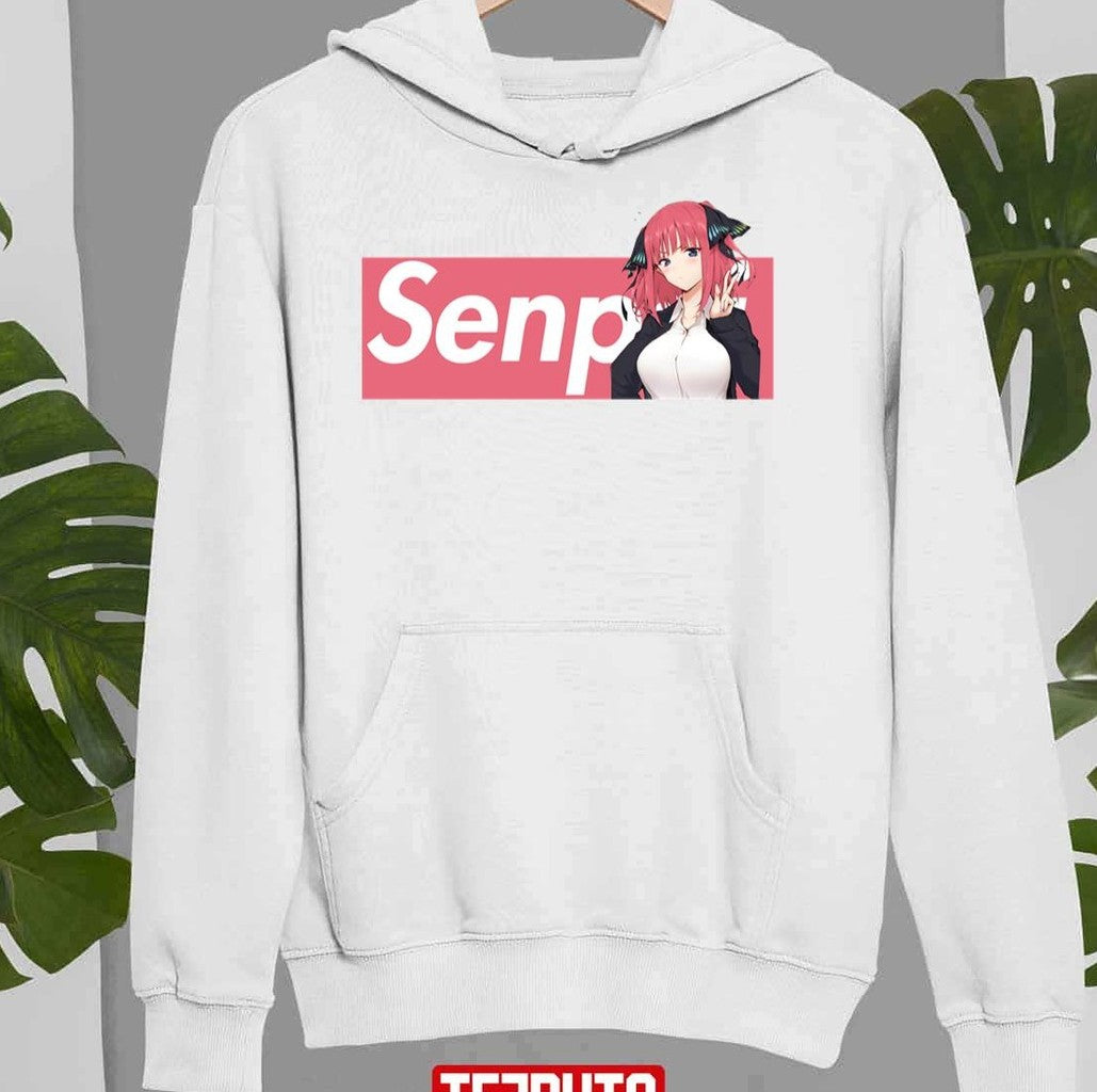 Senpai Anime Nakano Nino Unisex Sweatshirt