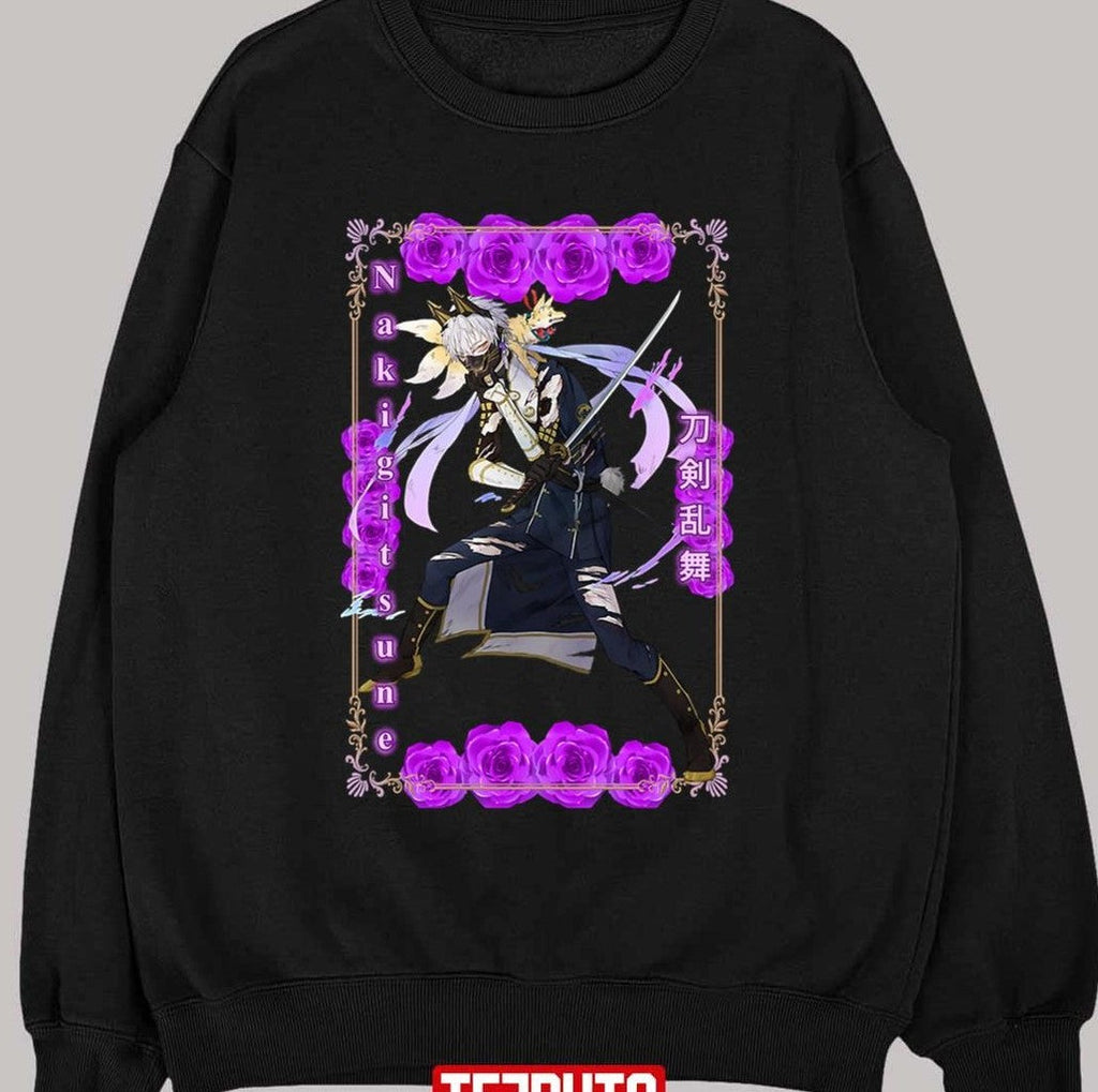 Nakigitsune Touken Ranbu Beautiful Artwork Unisex T-Shirt