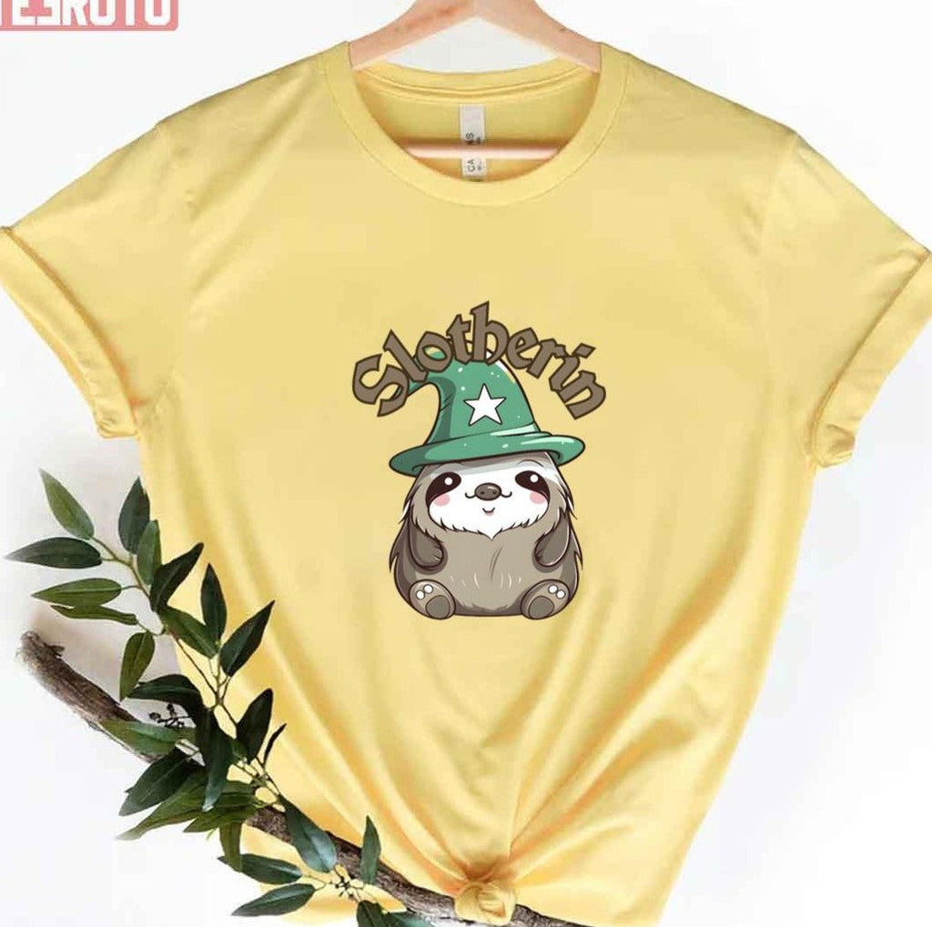 Slothwarts Sloths Slotherin Cute &amp; Kawaii Wizards Unisex T-Shirt