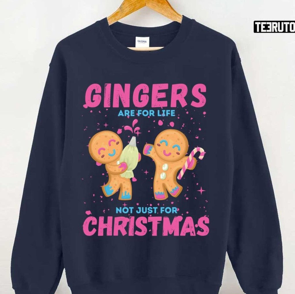 Smiling Gingers Are For Life Not Just Retro Unisex Sweatshirt