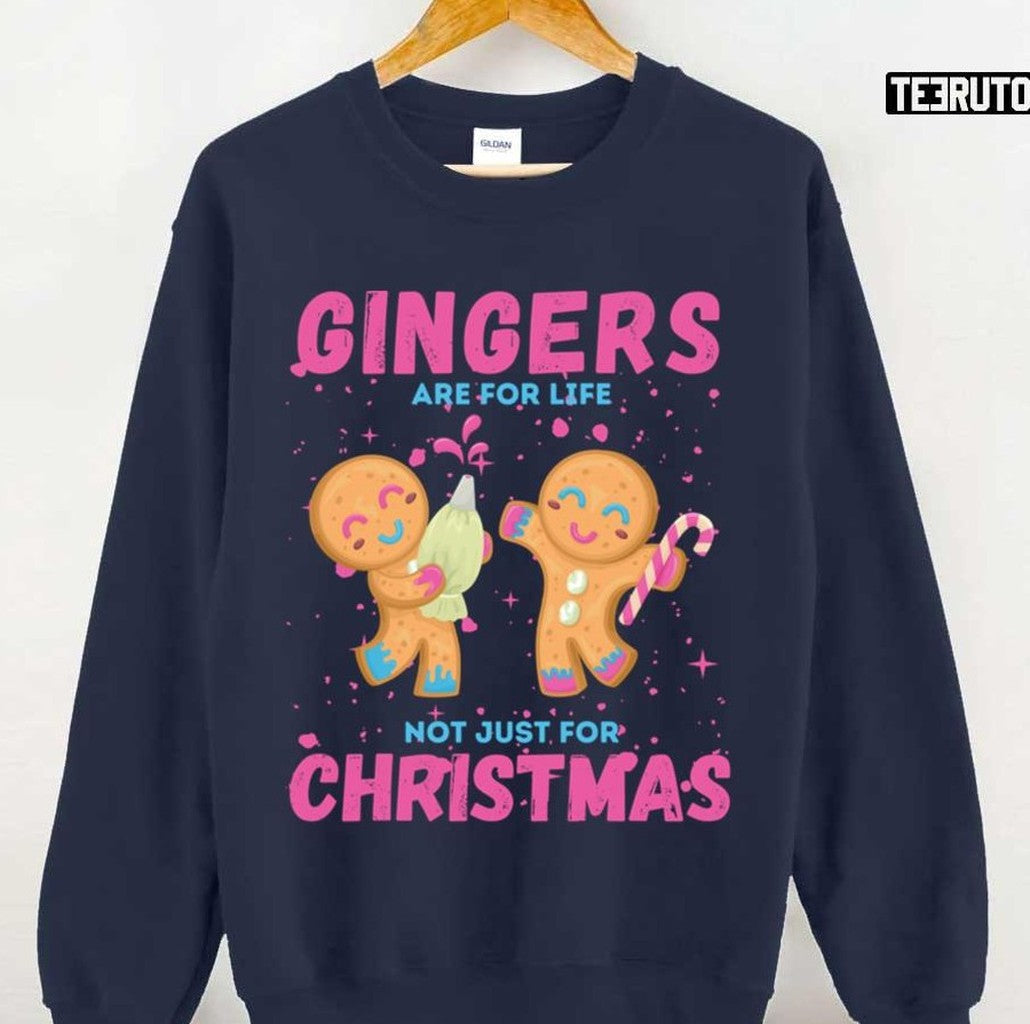 Smiling Gingers Are For Life Not Just Retro Unisex Sweatshirt