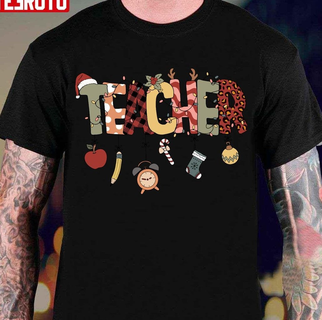 Teacher Christmas Unisex T-Shirt