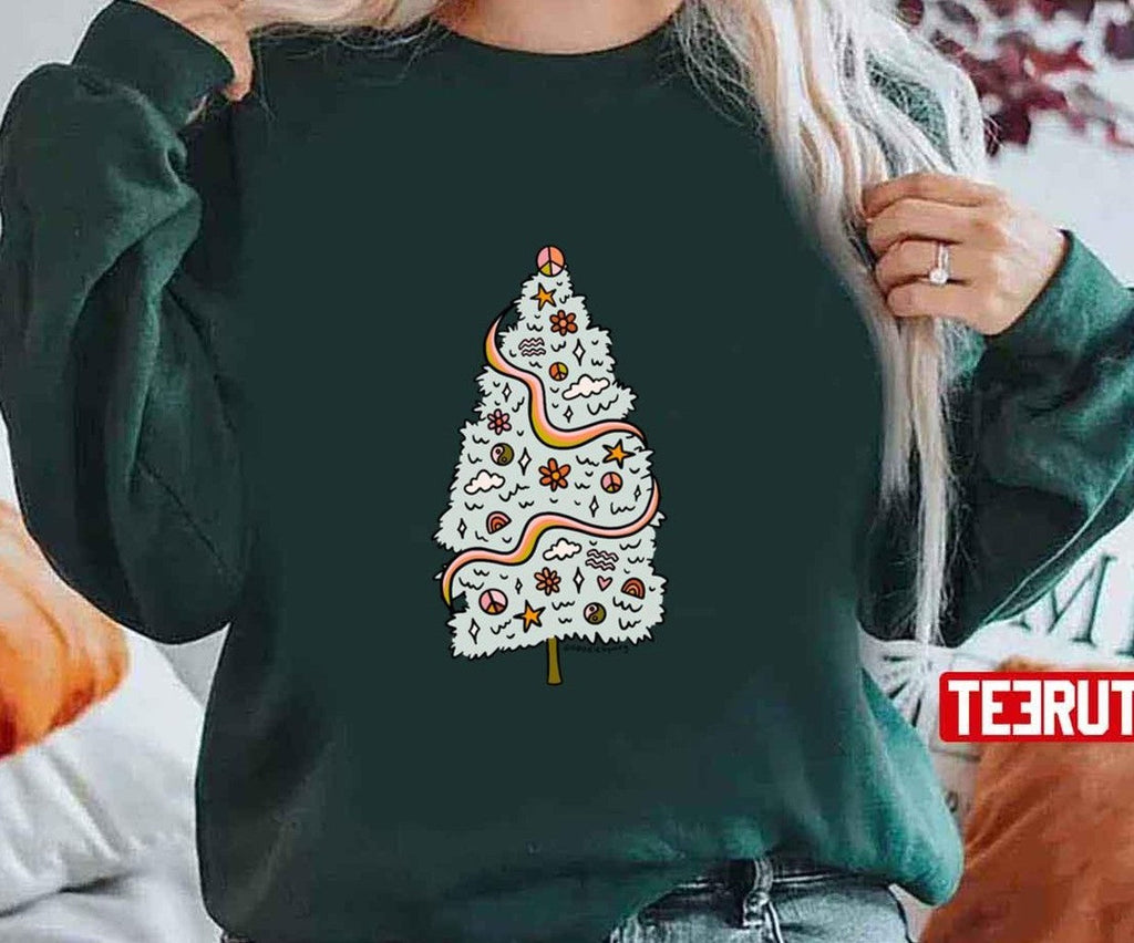 Aquarius Tree 2023 Christmas Unisex Sweatshirt