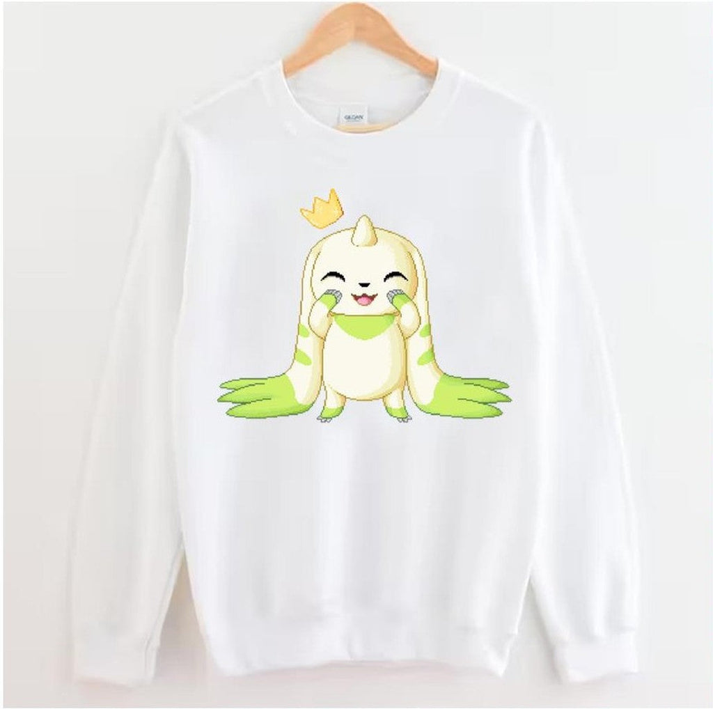 Terriermon Big Smile Digimon Unisex Sweatshirt