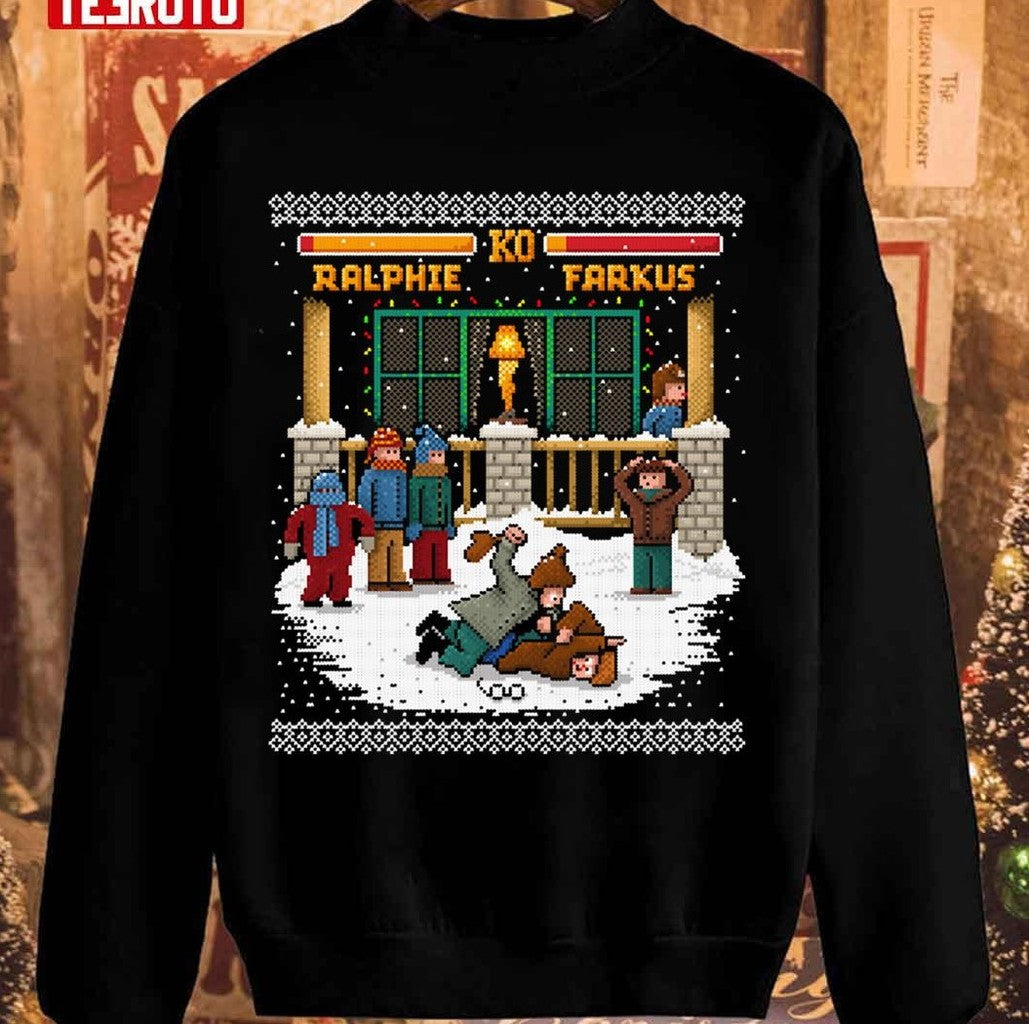 Street Fighter Style The Christmas Fight Unisex Sweatshirt