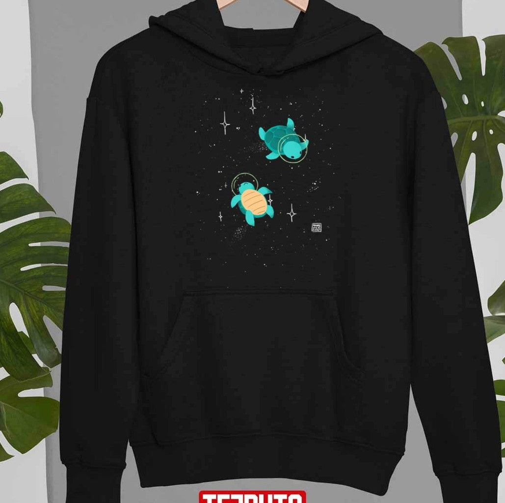 Space Turtles Cute Design Unisex Sweatshirt