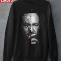 Black and white Frank Underwood House of Cards Quote Unisex Sweatshirt