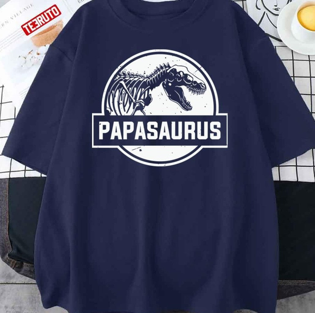 Papasaurus Papa Fatherâ€™s Day Unisex T-Shirt