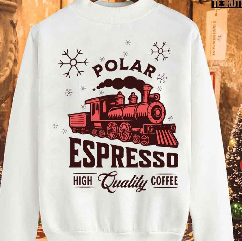 Polar Espresso Christmas Sweatshirt